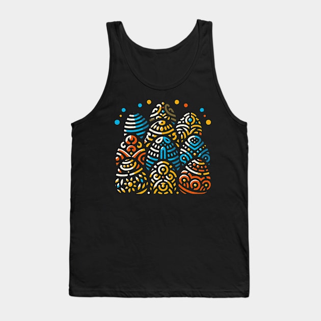 Easter Eggs Tank Top by JSnipe